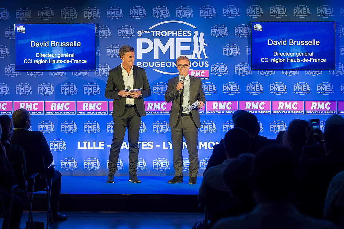 photos soirée des Trophée RMC PME Lille